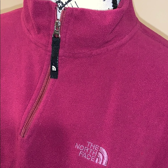 North face Zipper  Fleece Pullover - Picture 2 of 5